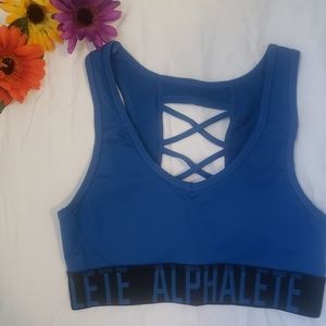 Alphalete cris cross sports bra